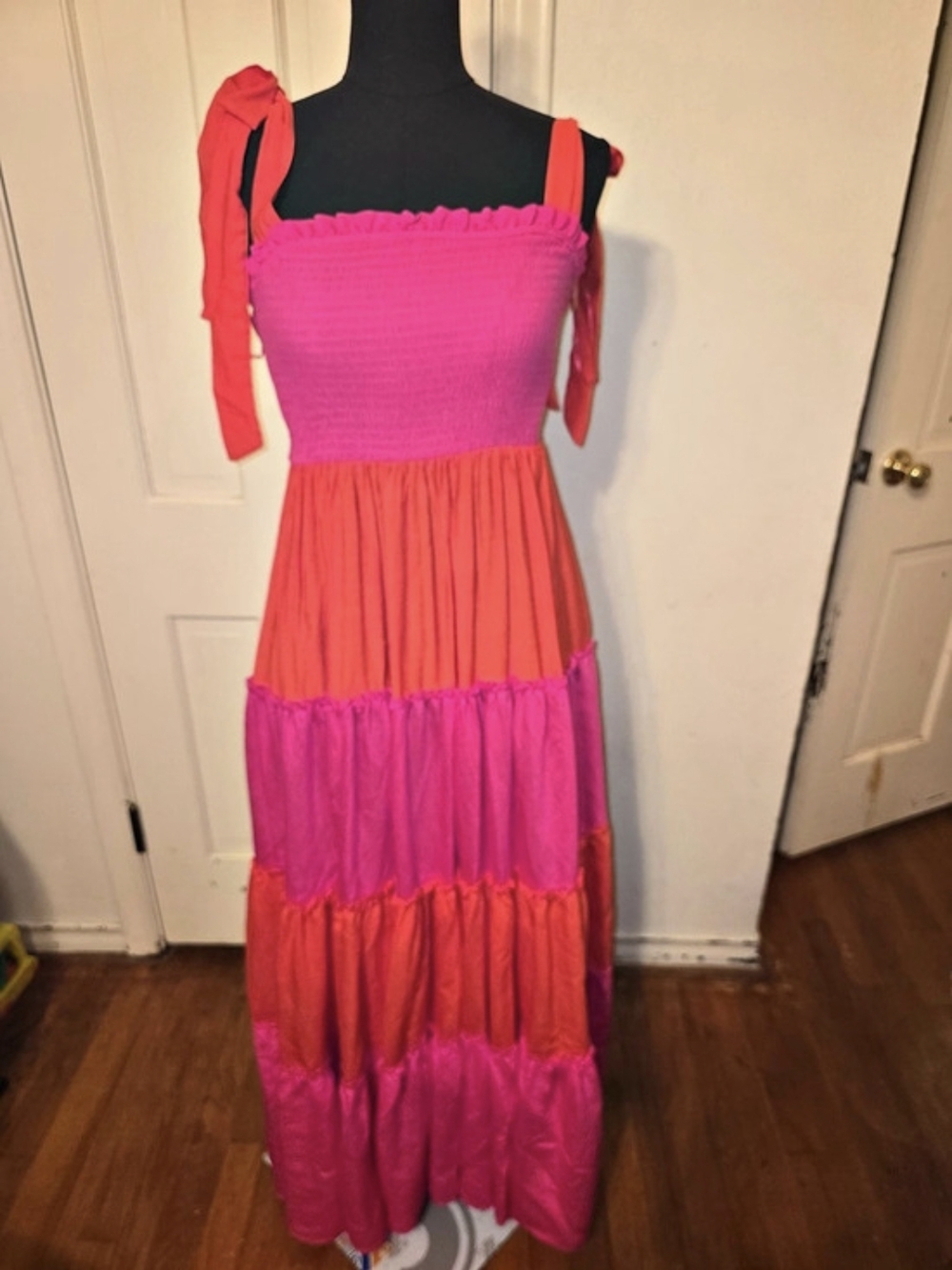 Koko+mason Color Block Maxi Dress NWT